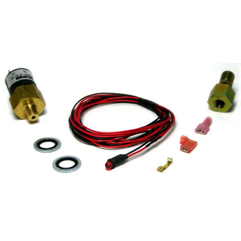 BD Diesel Low Fuel Pressure Alarm Kit Red LED 1998-2007 Dodge 24-valve