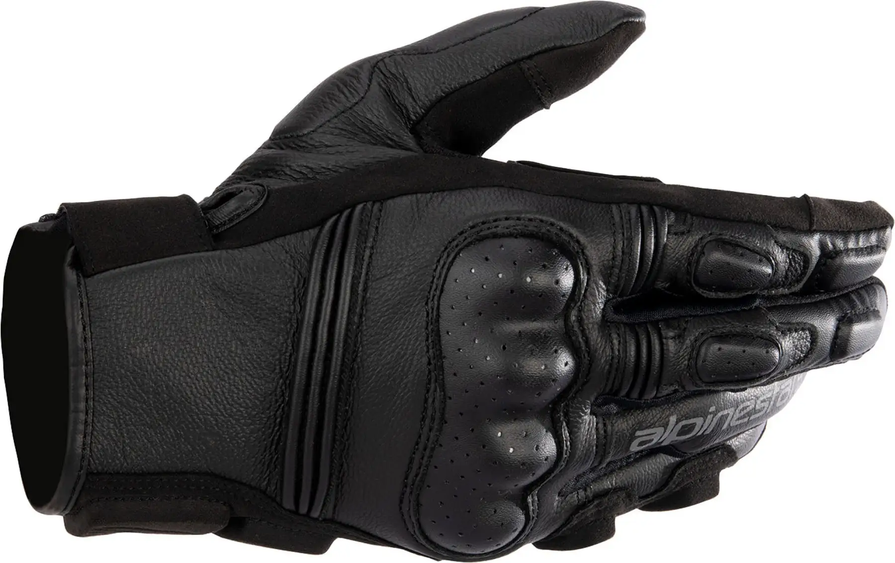 Alpinestars Stella Phenom Leather Womens Gloves (Large. Black/Black) L