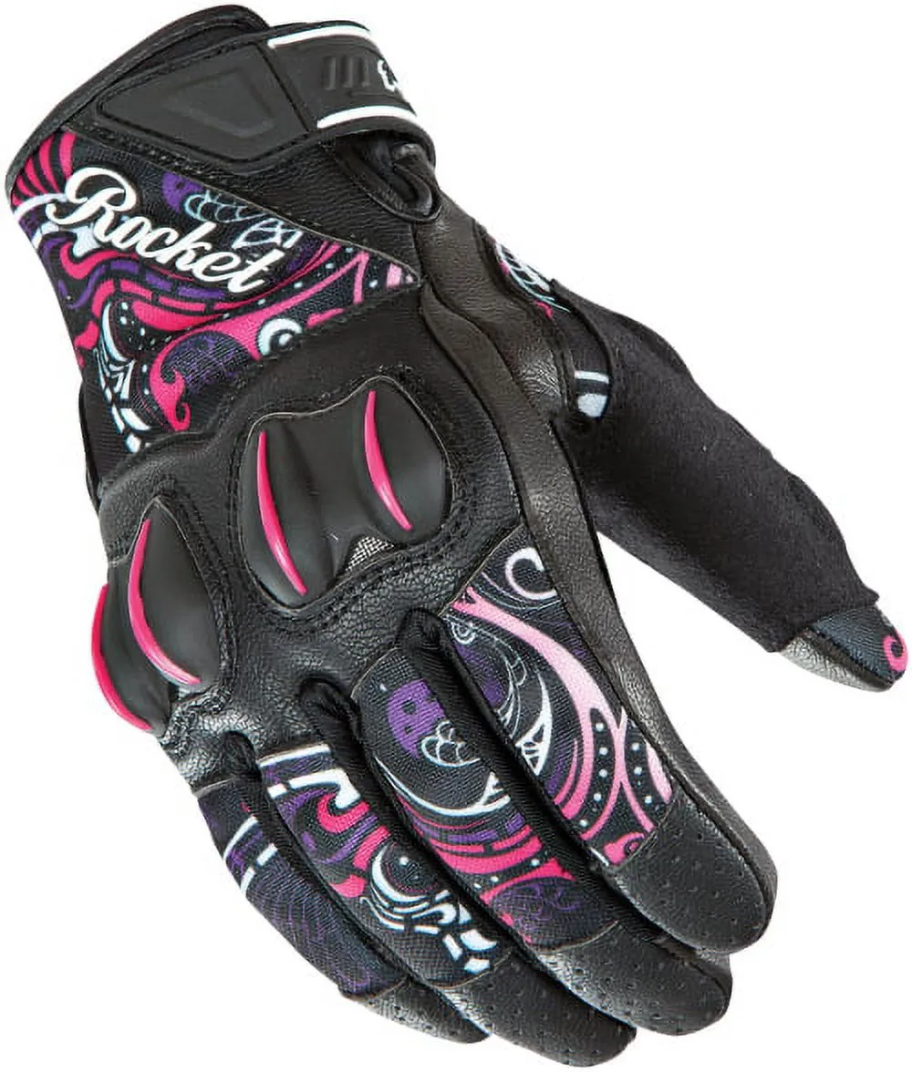 Joe Rocket Women's Cyntek Glove (Eye Candy. Medium) - MGW-20797