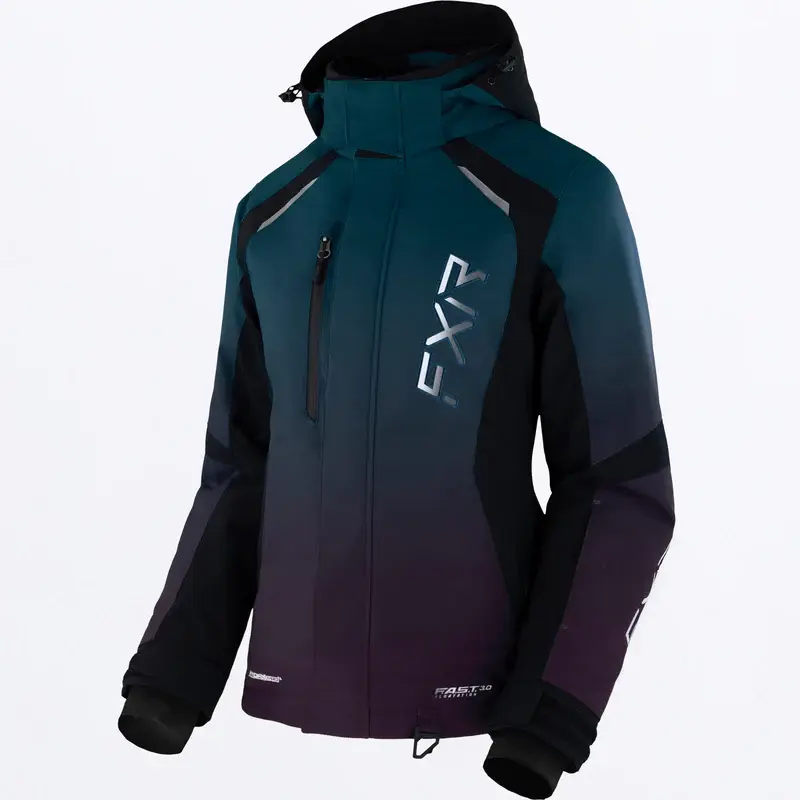 FXR Women's Pulse Jacket - Ocean/Plum Fade - MGW-15902 4