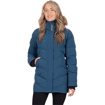 FXR Women's Sage Jacket Dark Steel / Gold XS (2025) - MGW-21440 Xs