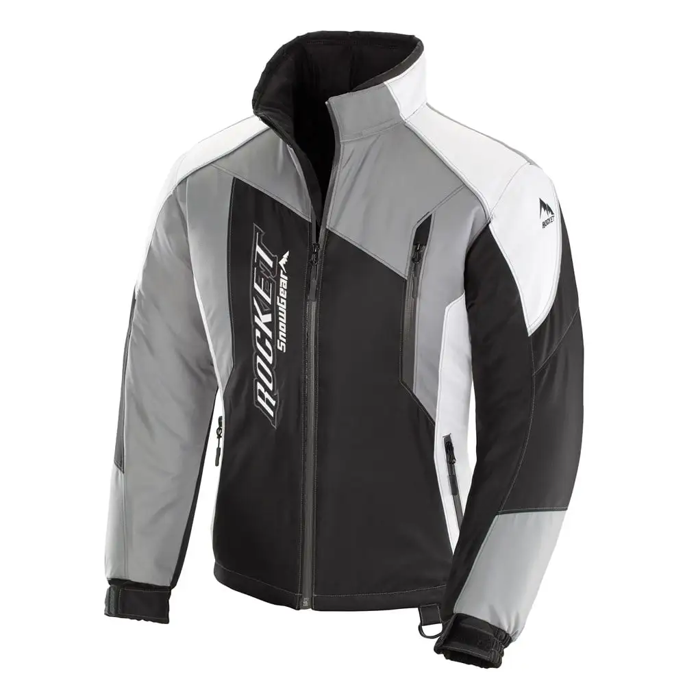 Joe Rocket Womens Storm XC Snow Jacket - Black/Grey - Large
