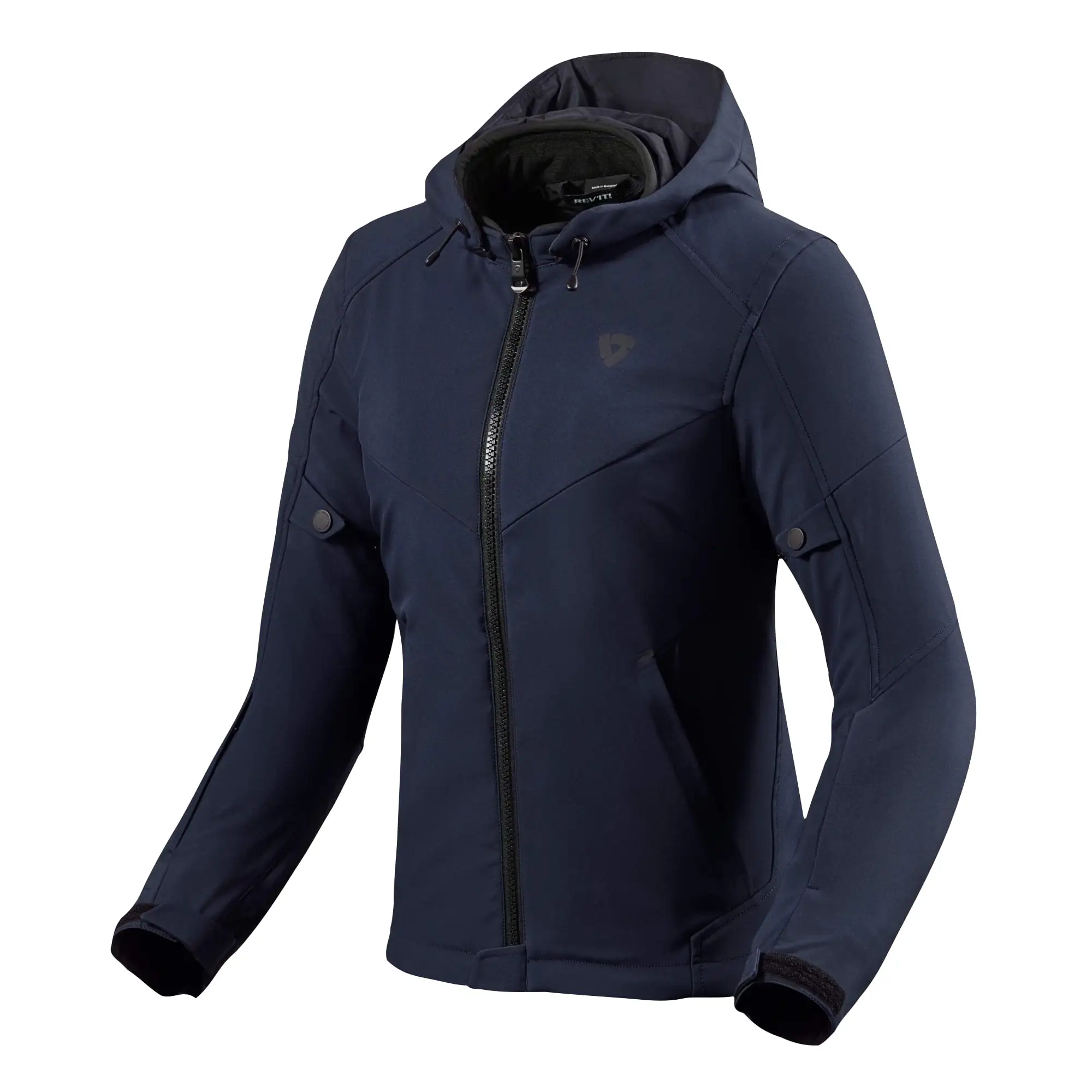 Rev'It Afterburn H2O Womens Textile Motorcycle Jacket Dark Navy 42 EUR 34