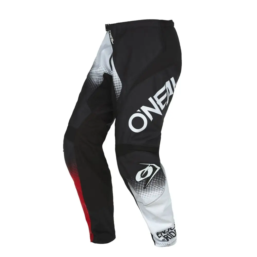 Oneal 2022 Youth Element Racewear Pant - Black/White/Red - Youth 18 / Kids 4 Youth O'neal