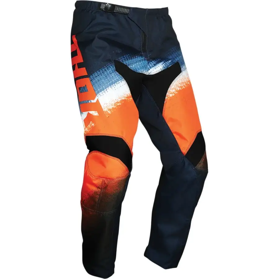 Thor 2021 Youth Sector Vapor Motocross Pant - Orange/Midnight Youth